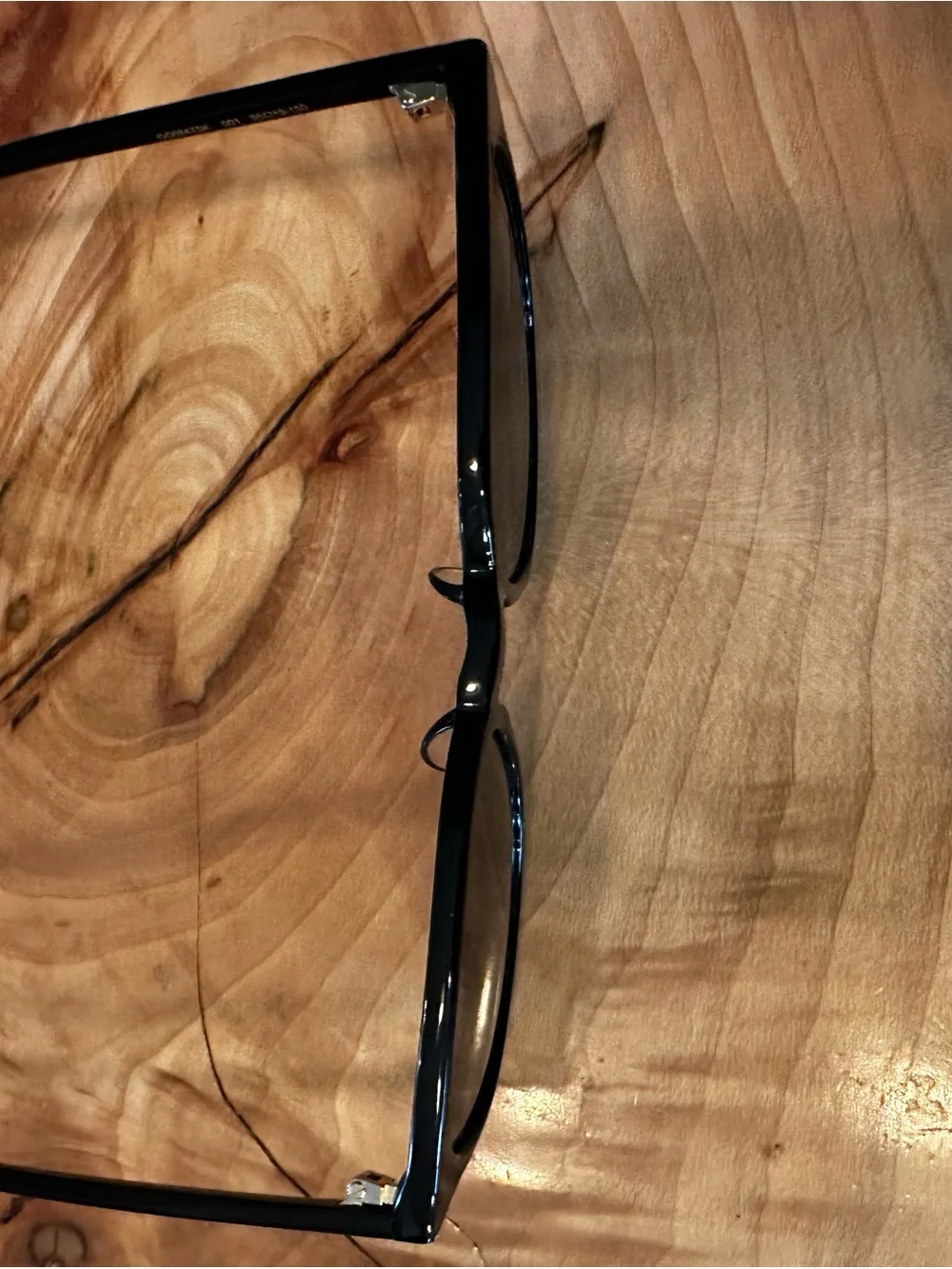 Gucci Black Gloss Square Sunglasses with Dark Lenses